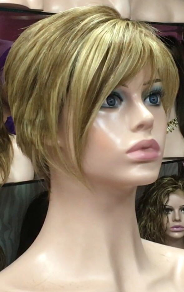 Peluca natural CATA color 6H613 RAYA DE TUL