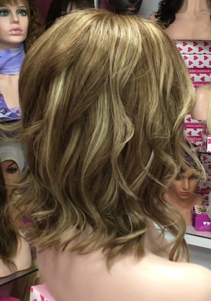 Peluca natural CECILIS ONDA RAYA TUL color 4H18H8H613