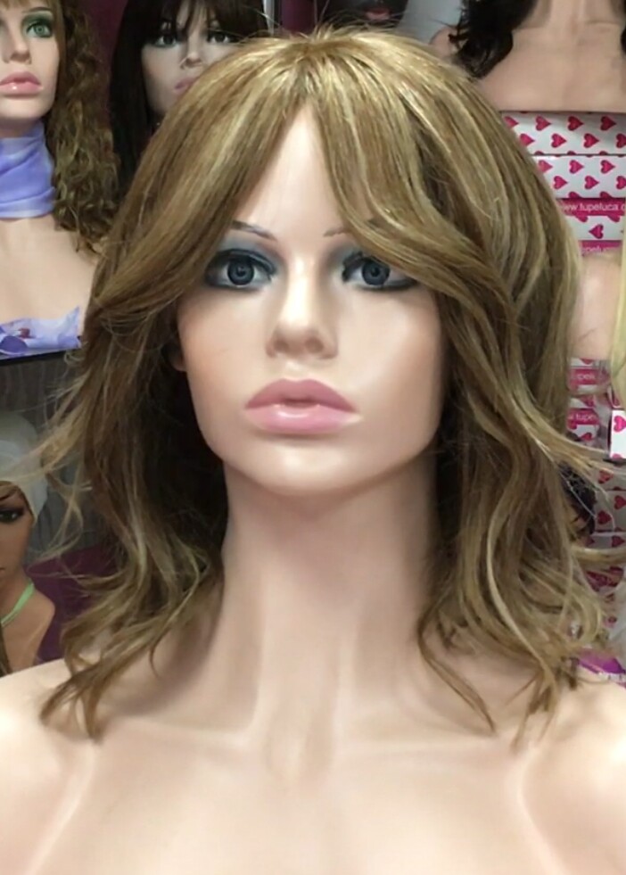 Peluca natural CECILIS ONDA RAYA TUL color 4H18H8H613