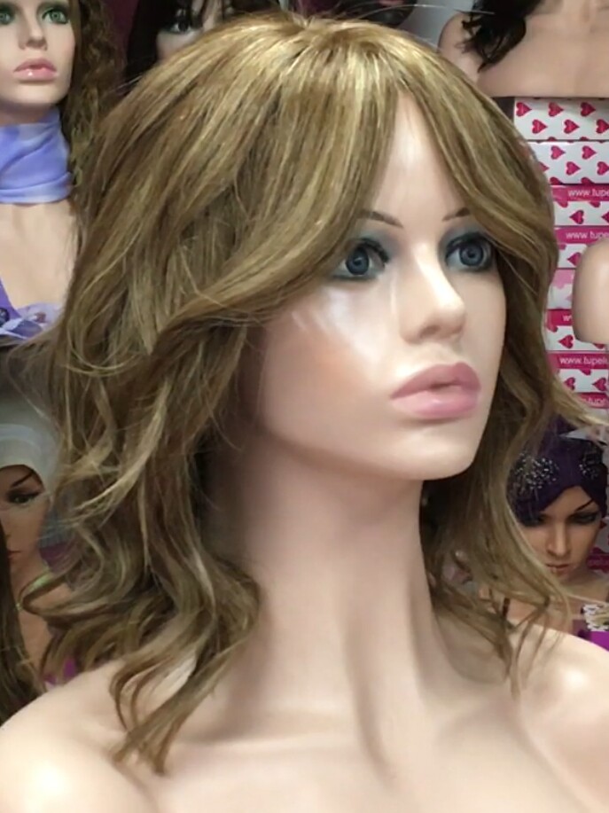Peluca natural CECILIS ONDA RAYA TUL color 4H18H8H613