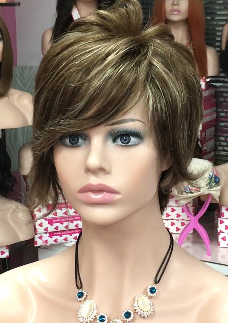 Peluca natural CATALINA color 5h16h5 confecc. maquina