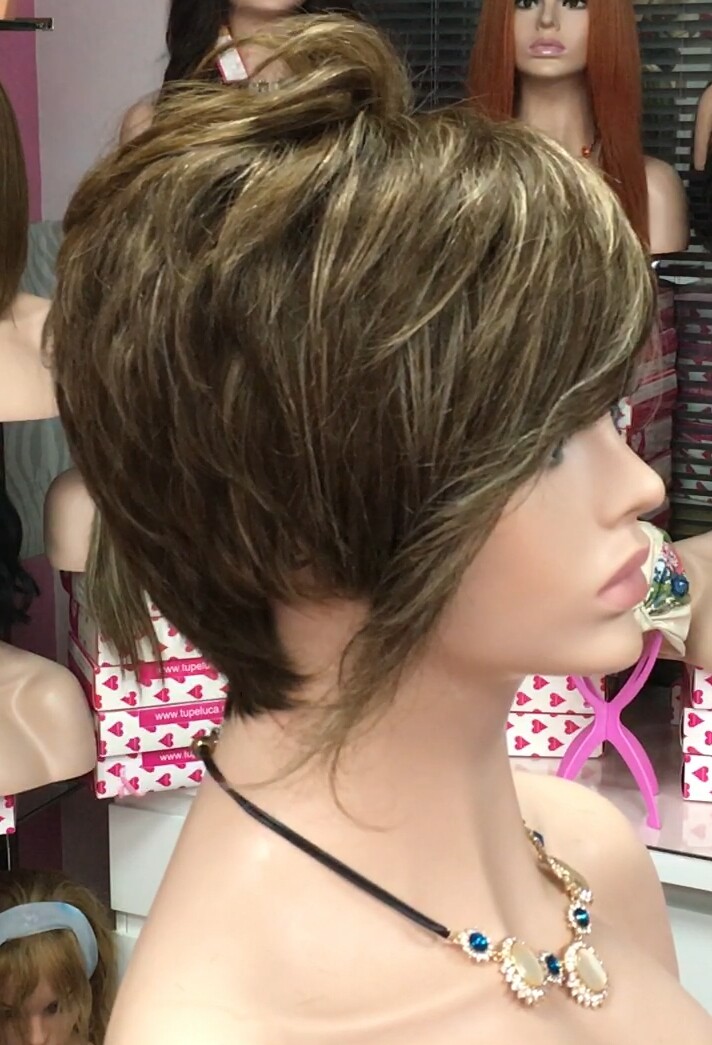 Peluca natural CATALINA color 5h16h5 confecc. maquina