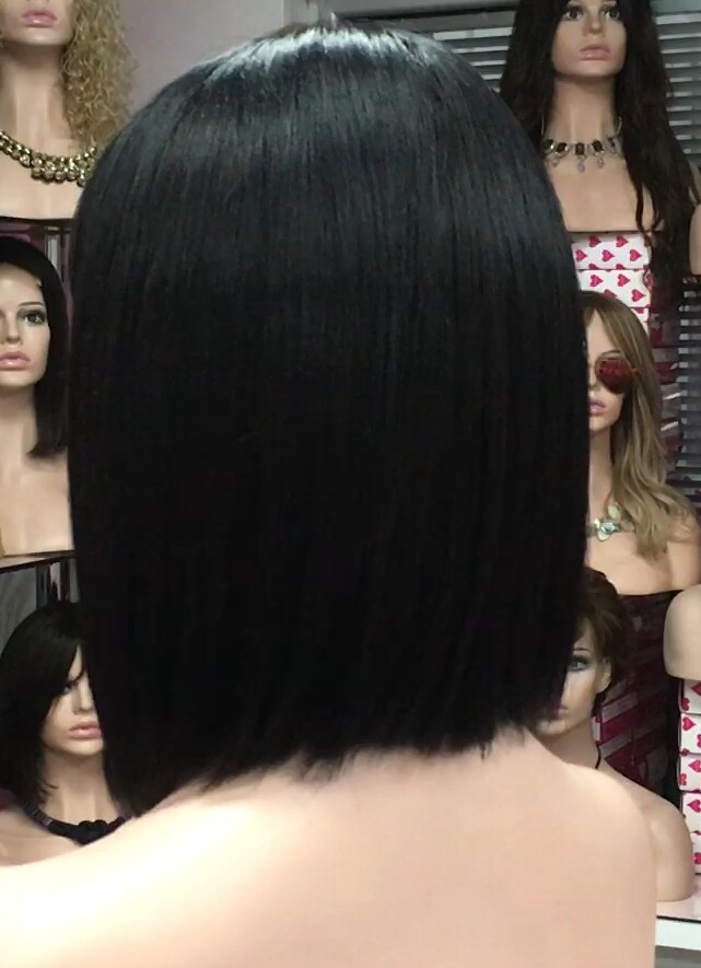 Peluca natural Cleo color 1 RAYA TUL transparente efecto piel