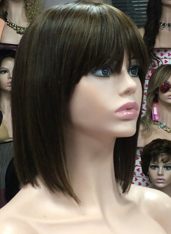 Peluca natural CLEO color 2/5 confecc. MAQUINA
