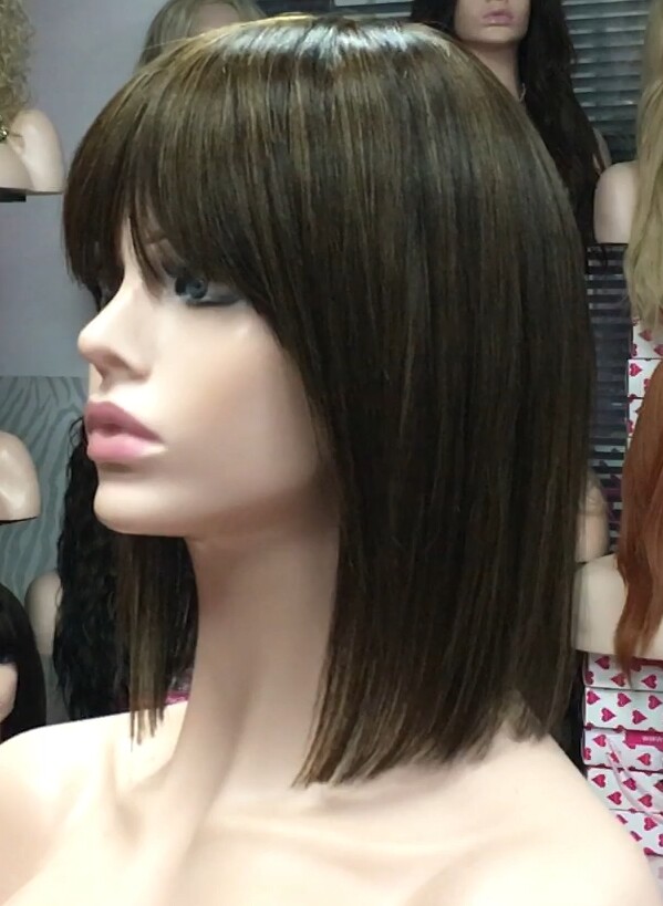 Peluca natural CLEO color 2/5 confecc. MAQUINA