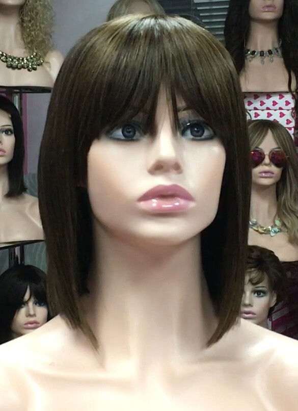 Peluca natural CLEO color 2/5 confecc. MAQUINA