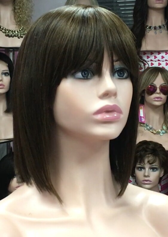 Peluca natural CLEO color 2/5 confecc. MAQUINA