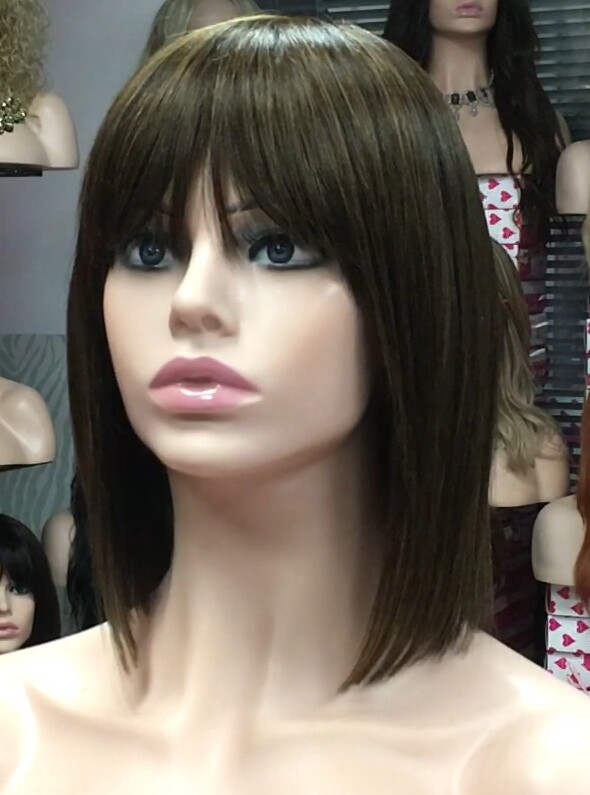 Peluca natural CLEO color 2/5 confecc. MAQUINA
