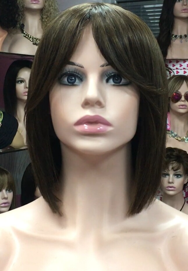 Peluca natural Cleo FLECO LARGO color 2/5 Conf.Maquina
