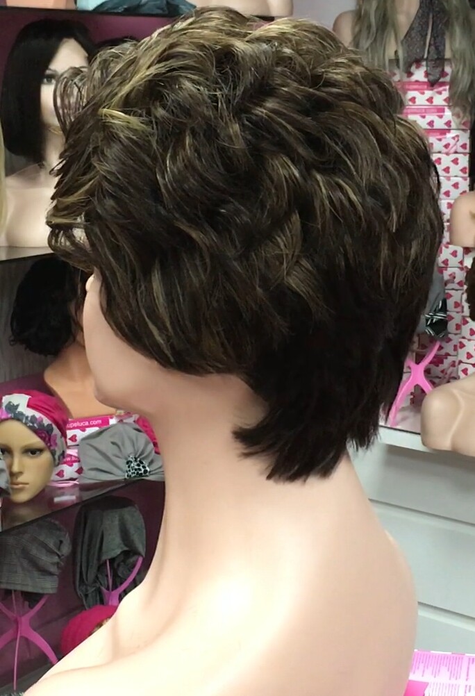 Peluca cabello natural DONA color 2h6 tul frontal