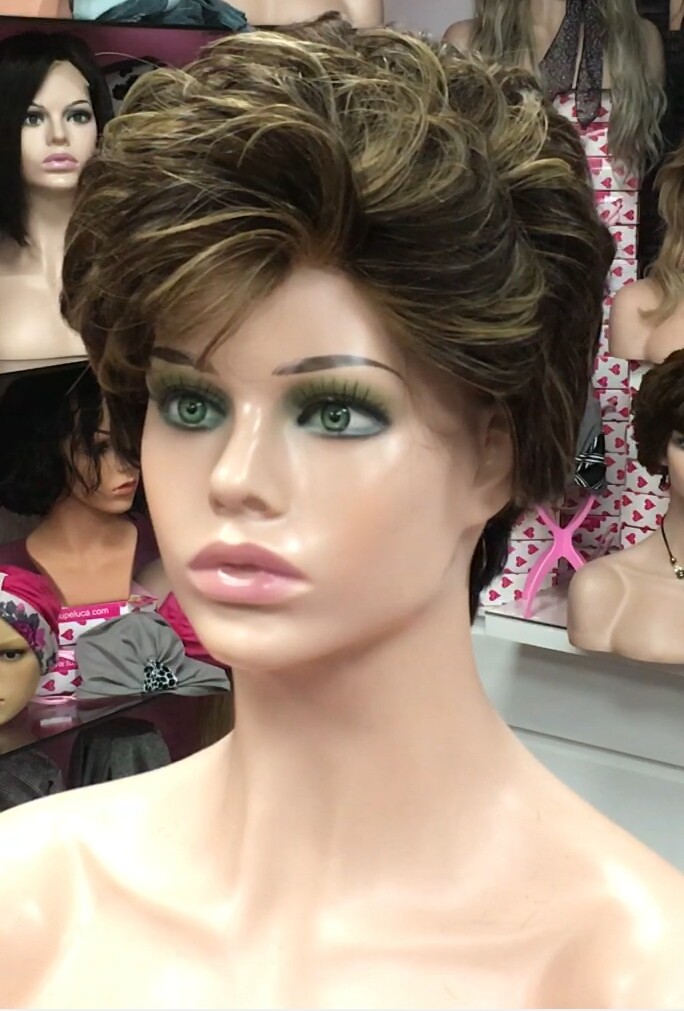 Peluca cabello natural DONA color 2h6 tul frontal