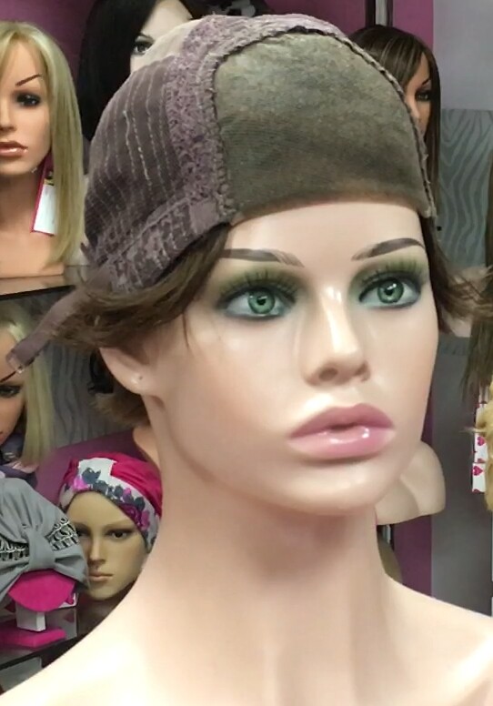Peluca natural DONA Color 2/5  top Tul ENTERO