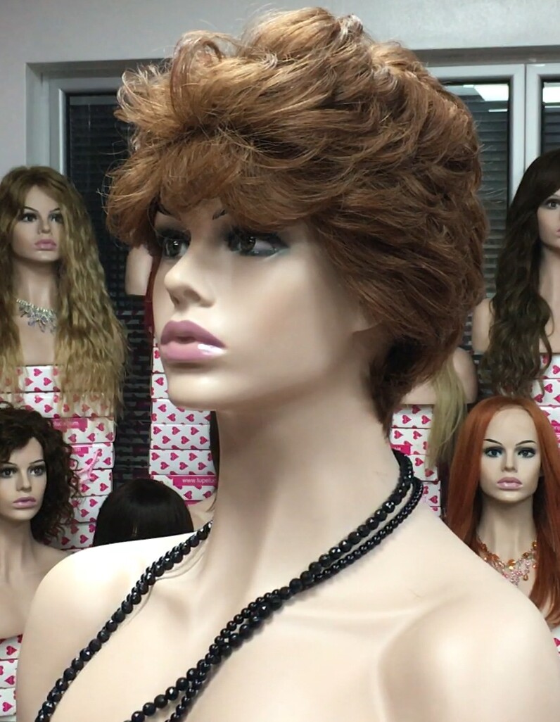 Peluca natural NELA color 33 cabello humano