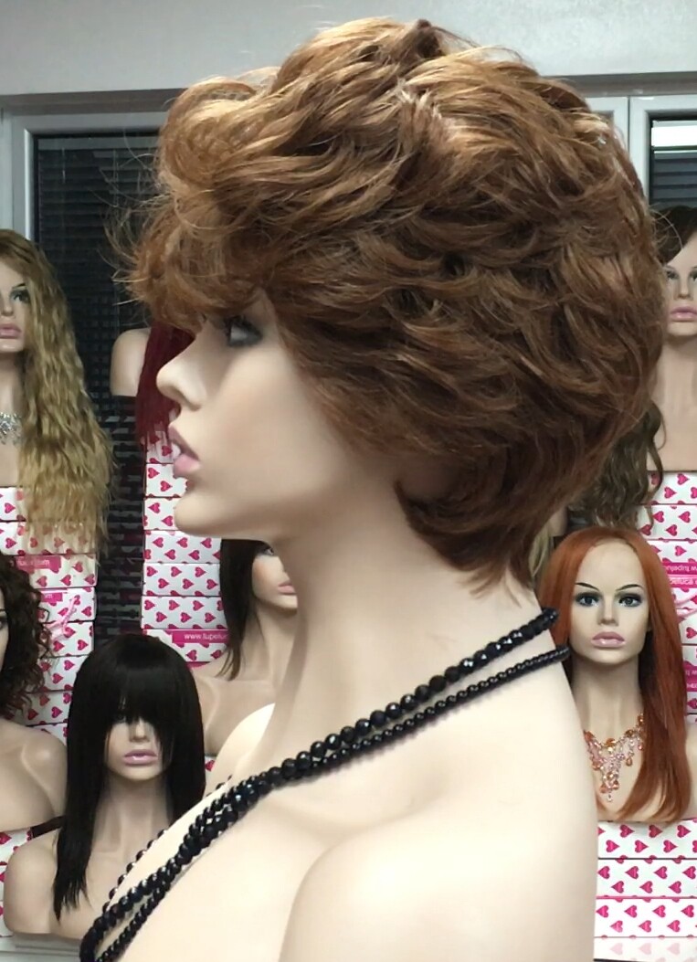 Peluca natural NELA color 33 cabello humano