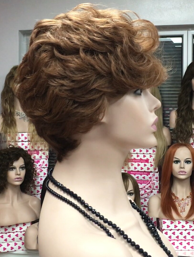 Peluca natural NELA color 33 cabello humano