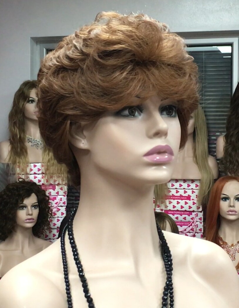 Peluca natural NELA color 33 cabello humano