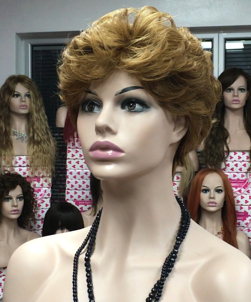 Peluca natural NELA color 30 cabello humano***