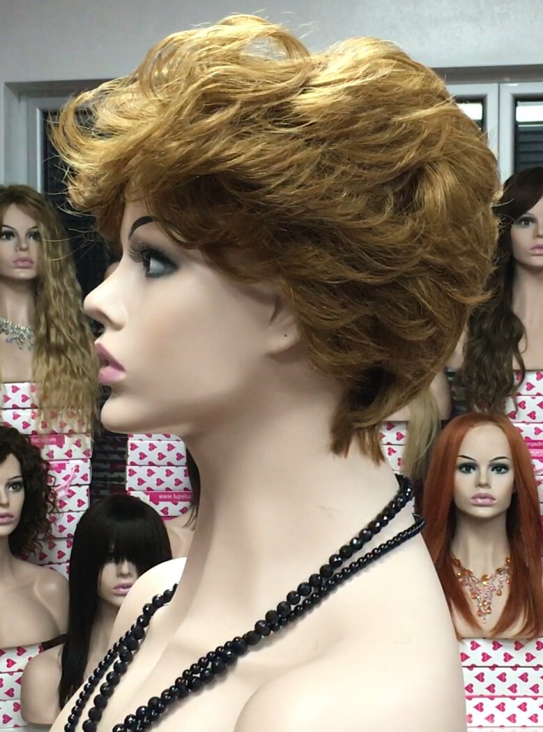 Peluca natural NELA color 30 cabello humano***