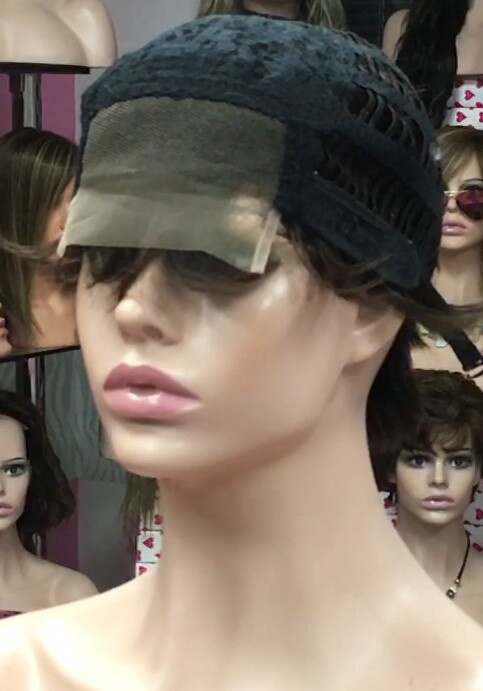 Peluca natural DONA Color 6 chocolate FRONTAL Tul