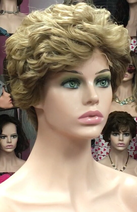 Peluca natural DONA Color 6  top 7.1 Tul ENTERO