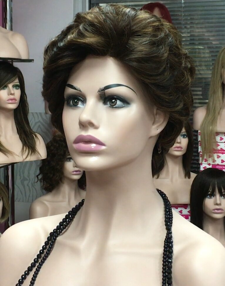 Peluca natural Dona FRONTAL DE TUL color 2H5