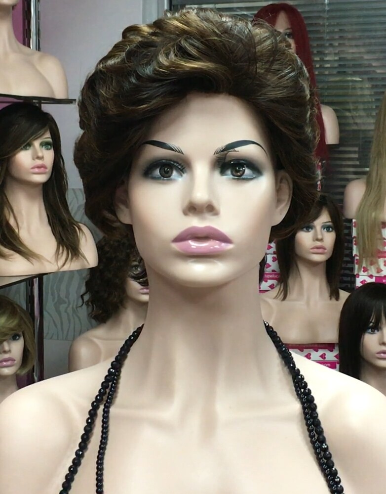 Peluca natural Dona FRONTAL DE TUL color 2H5