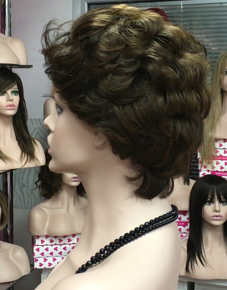 Peluca natural Dona FRONTAL DE TUL color 2H5