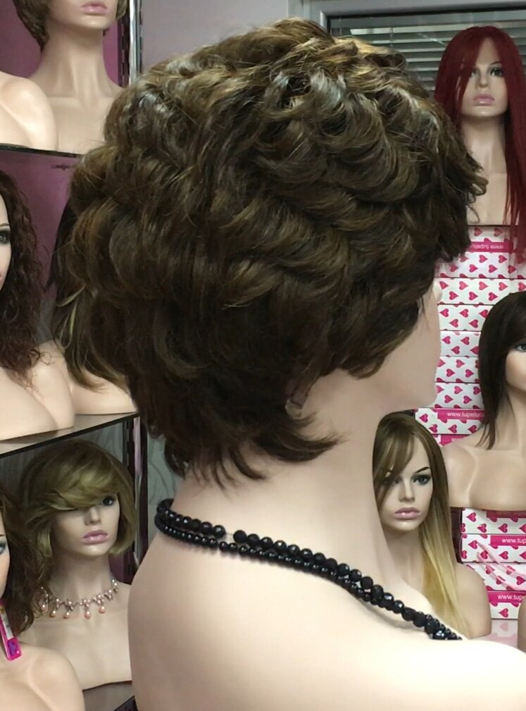 Peluca natural Dona FRONTAL DE TUL color 2H5