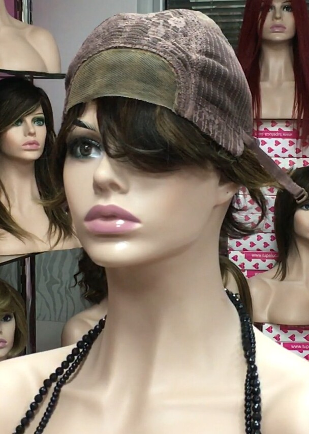 Peluca natural Dona FRONTAL DE TUL color 2H5