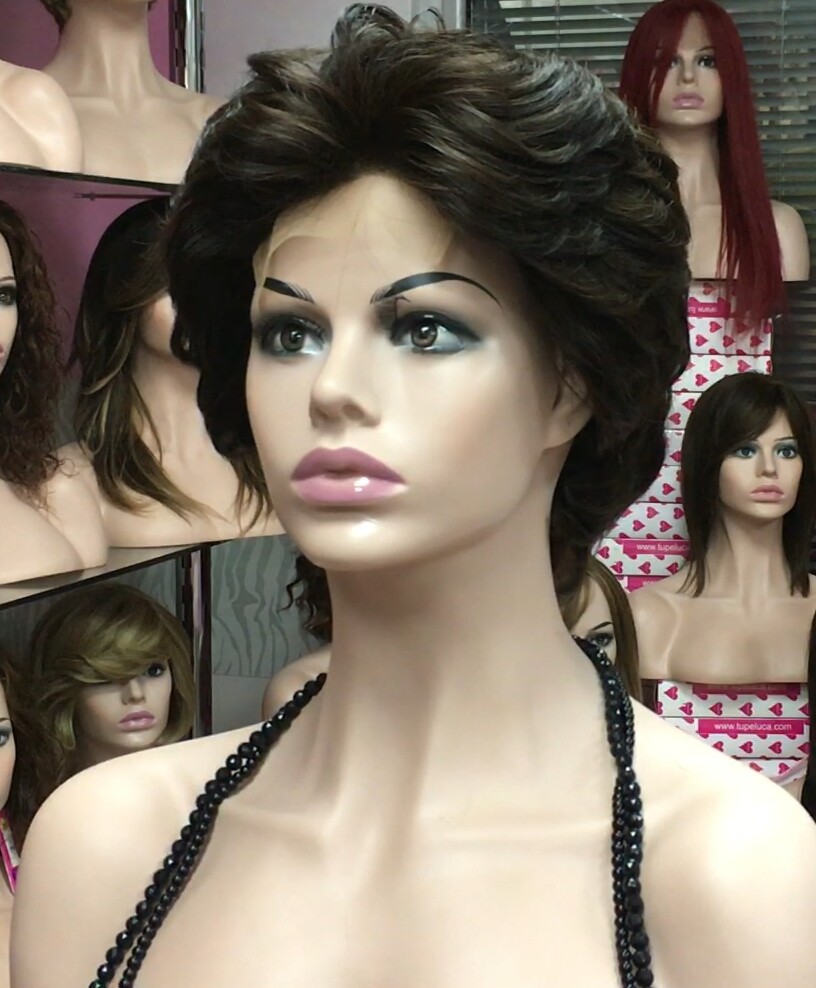 Peluca natural DONA Color 2  top Tul ENTERO