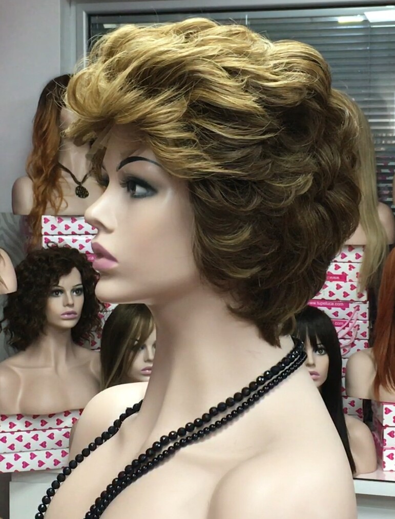 Peluca natural Dona color 5h27  TOP de TUL 10h27