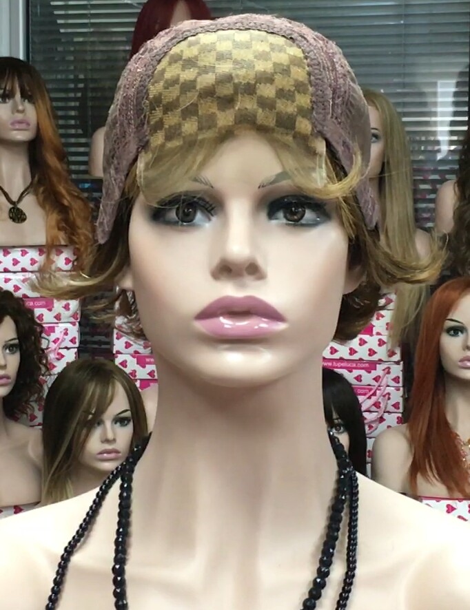 Peluca natural Dona color 5h27  TOP de TUL 10h27