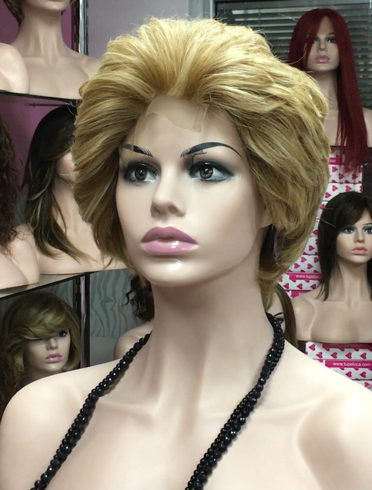 Peluca natural DONA TOP DE TUL completo color 8h613b27