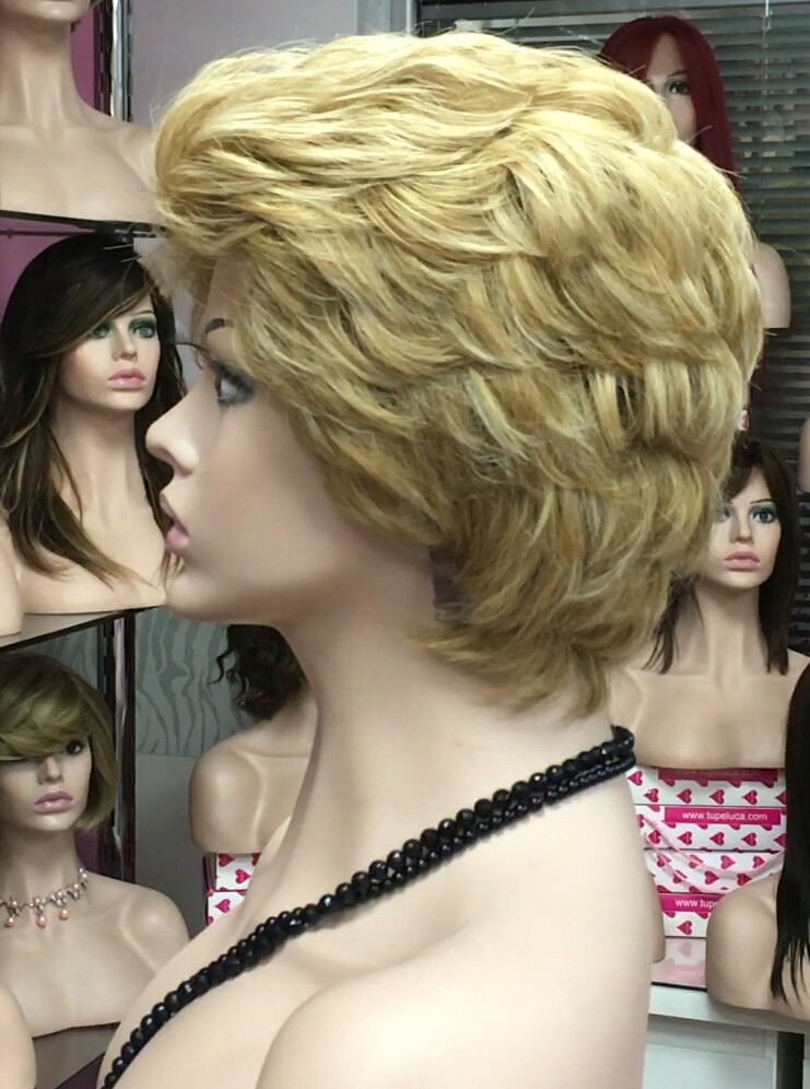 Peluca natural DONA TOP DE TUL completo color 8h613b27