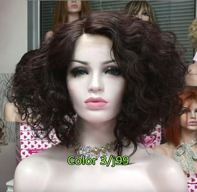 Peluca Genoveva Color 3/J99 - LACE FRONT Star.10 Colageno