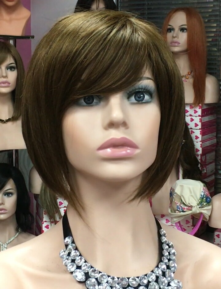Peluca natural ISABELLA color 5 conf maquina