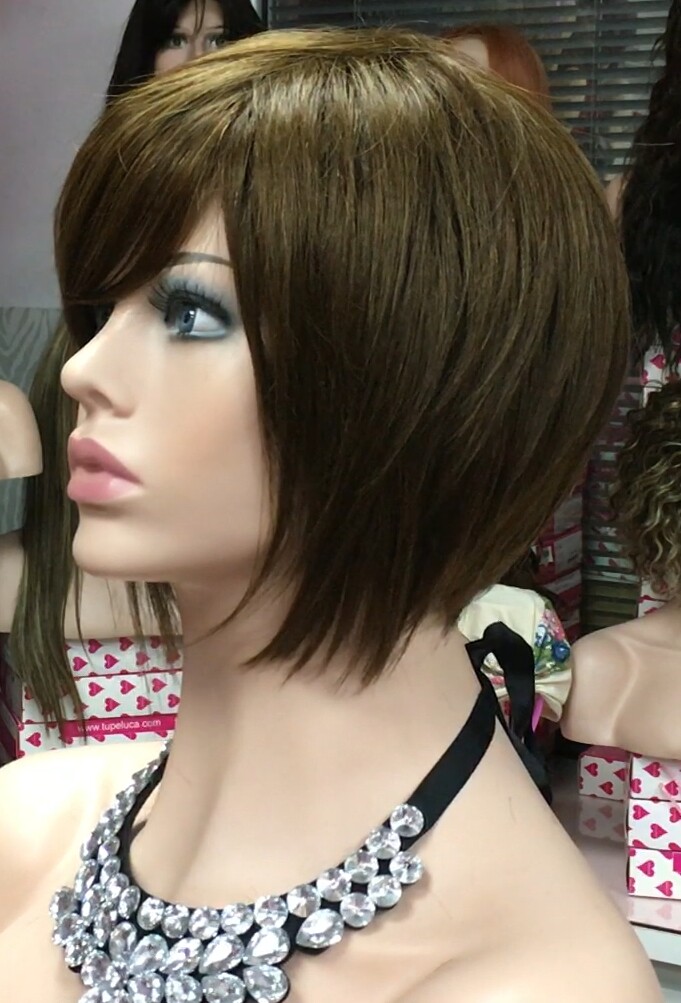 Peluca natural ISABELLA color 5 conf maquina