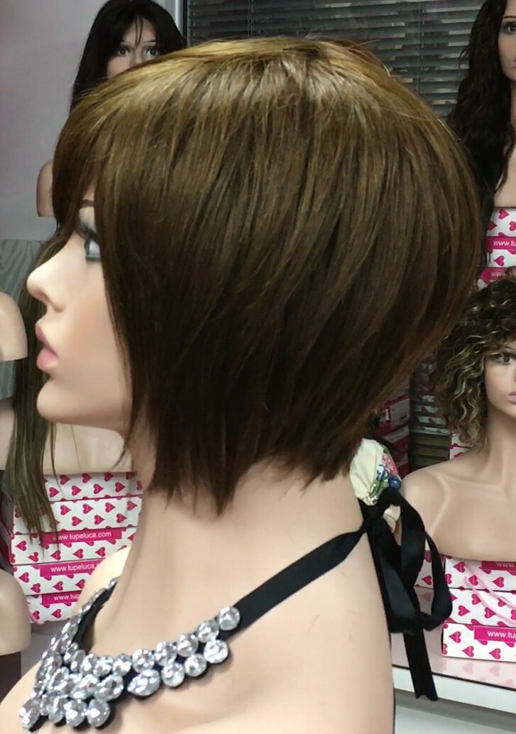 Peluca natural ISABELLA color 5 conf maquina
