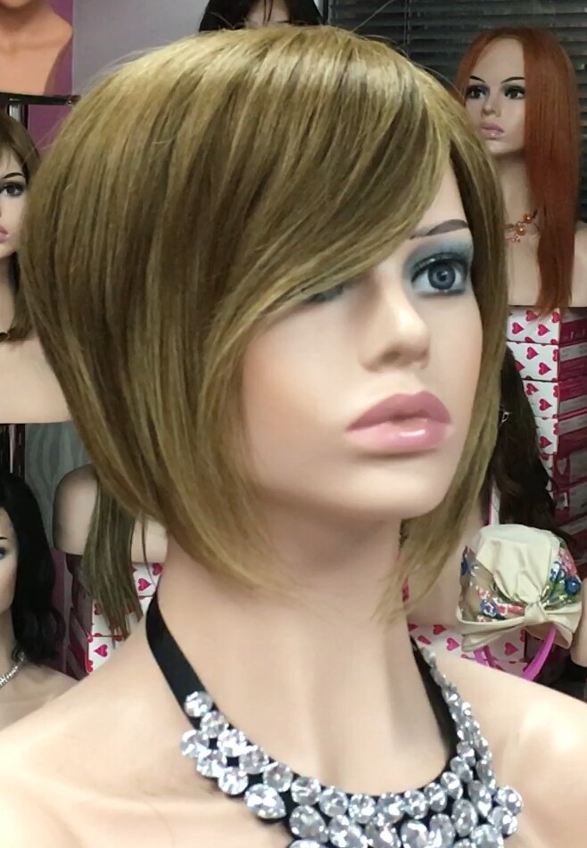 Peluca natural ISABELLA color 6F18 conf maquina