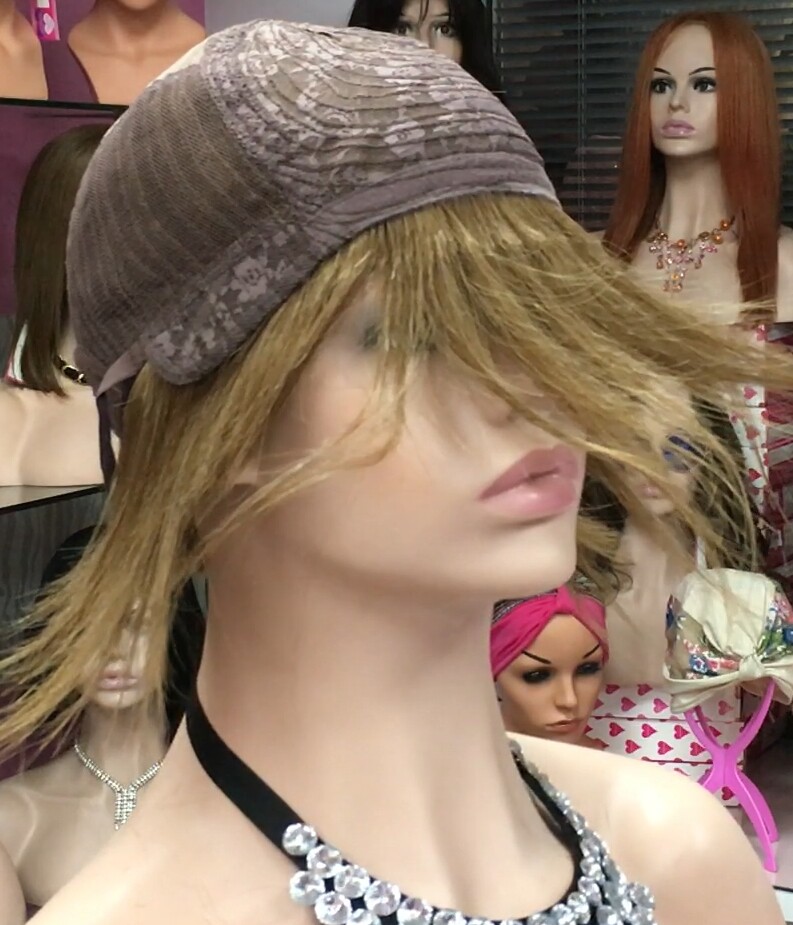 Peluca natural ISABELLA color 8 conf. maquina