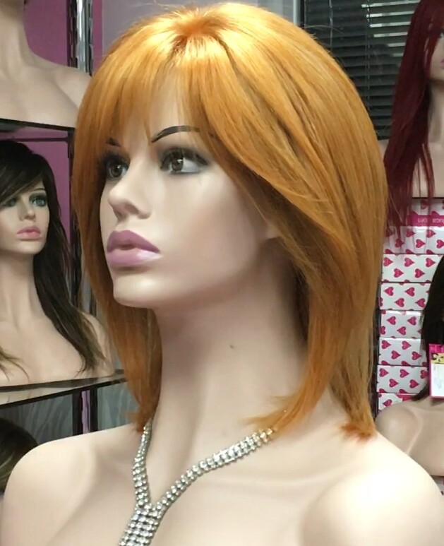 Peluca natural MARTINA color 7.44 TOP TUL