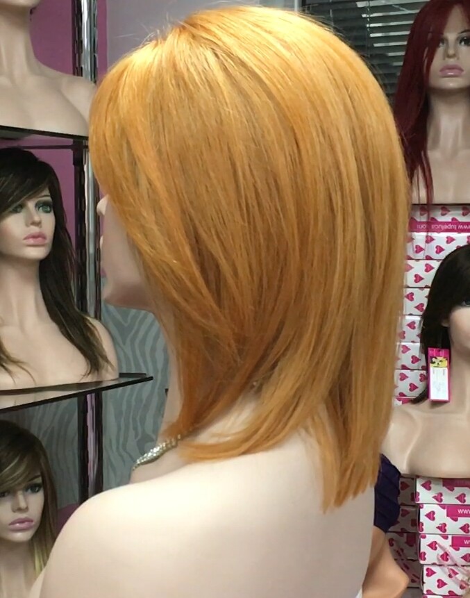 Peluca natural MARTINA color 7.44 TOP TUL