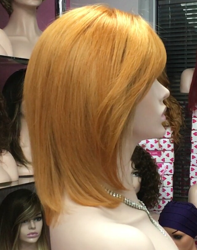 Peluca natural MARTINA color 7.44 TOP TUL