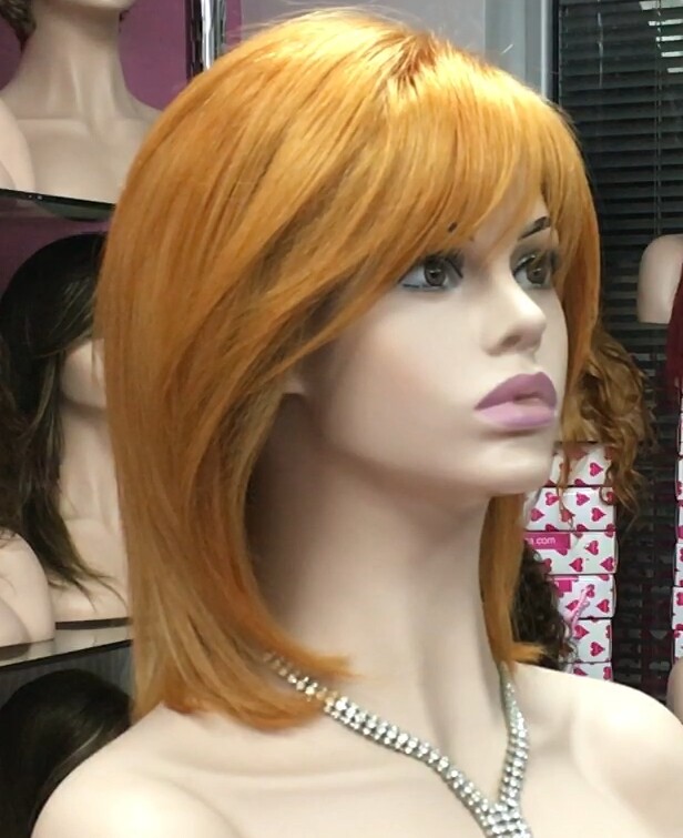 Peluca natural MARTINA color 7.44 TOP TUL