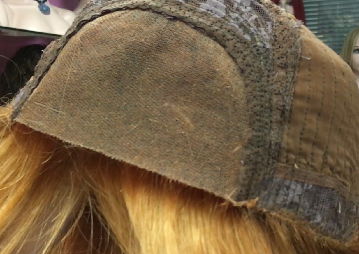 Peluca natural MARTINA color 7.44 TOP TUL