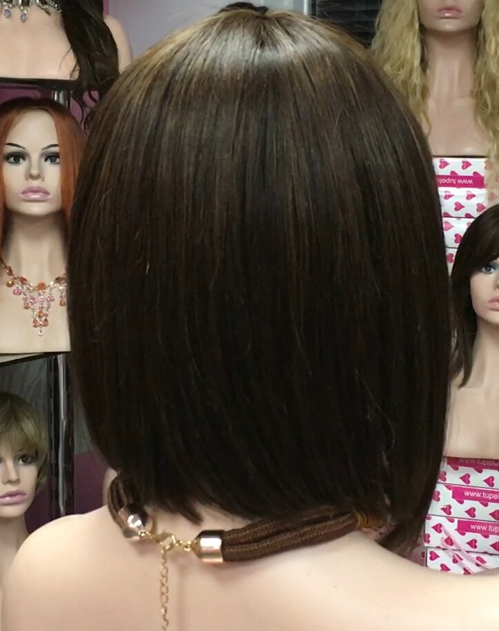 Peluca natural MELANIA conf. maquina color 2.5