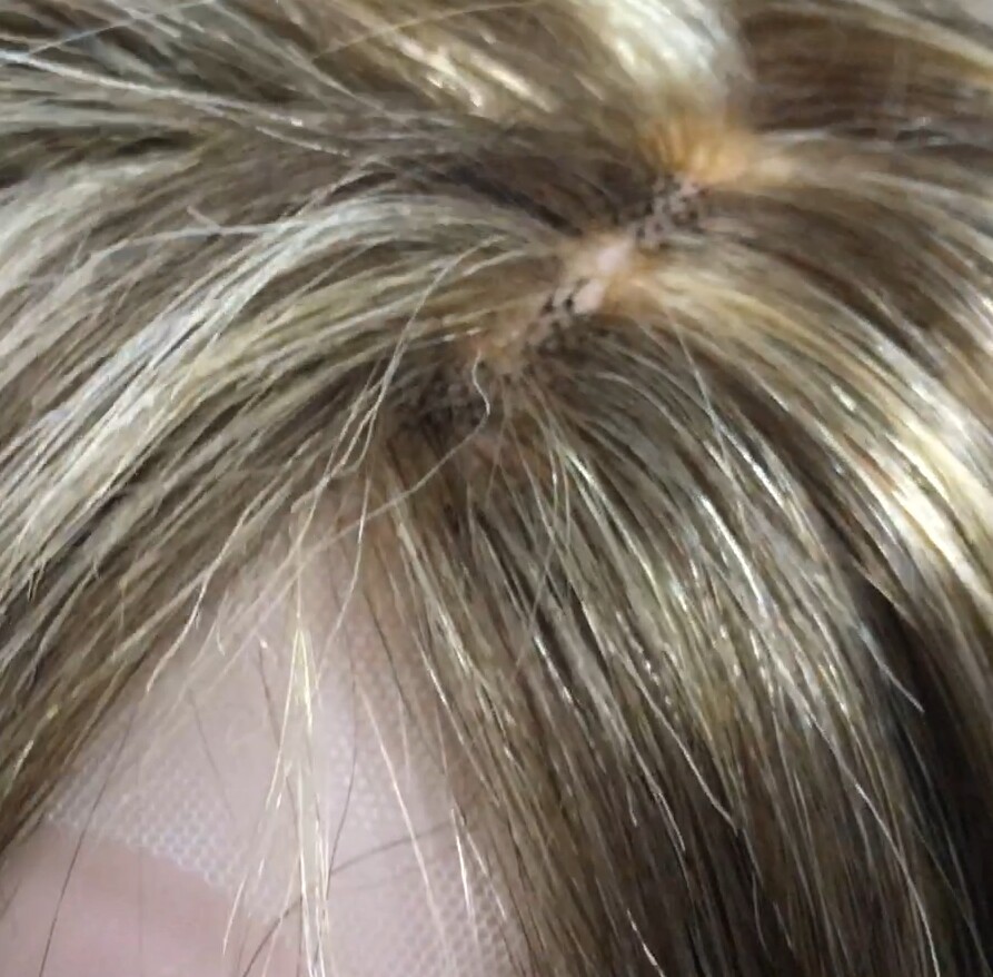Peluca natural MELANIA TOP TUL color 5h27