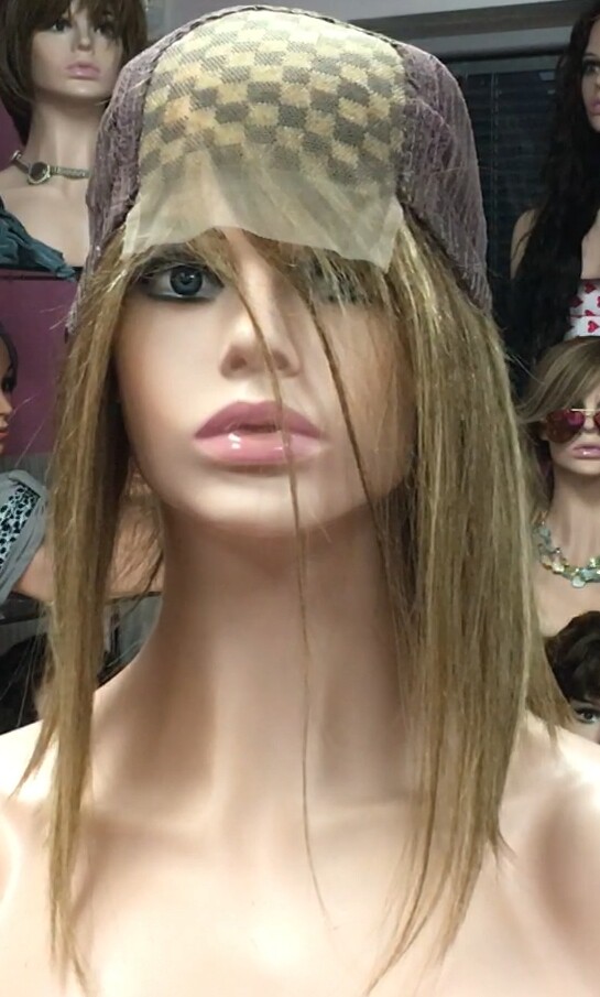 Peluca natural MELANIA TOP TUL color 5h27