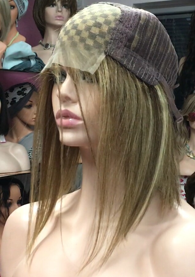 Peluca natural MELANIA TOP TUL color 5h27