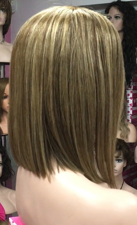 Peluca natural MELANIA TOP TUL color 5h27